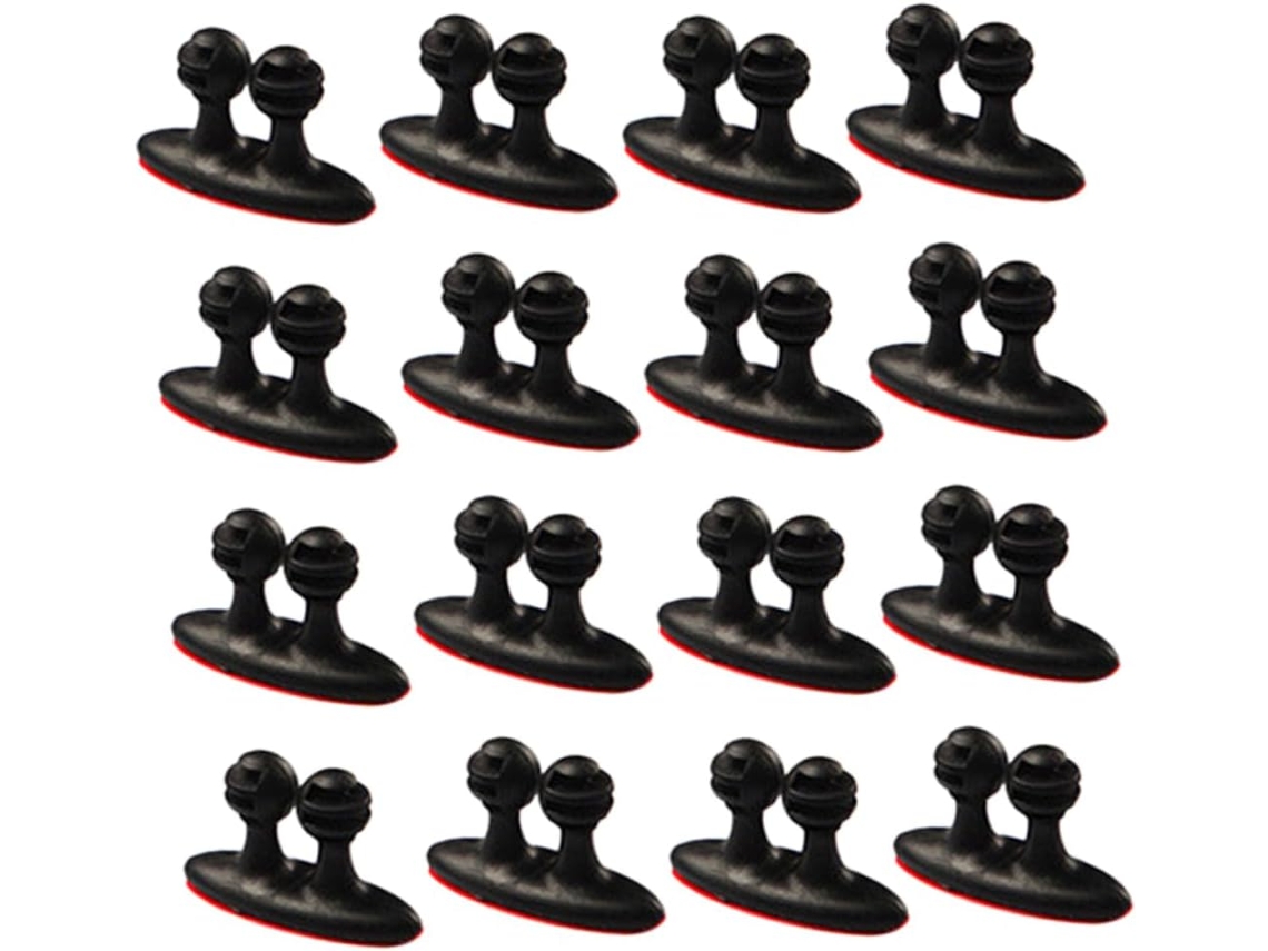 Organizador De Cabos Com 32 Peças, Clips Para Cabos, Suporte Para Carregador, Presilhas Fixas Para G Gokoco