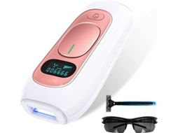 Depiladora Luz Pulsada YIZHOOD Dlp380 Rosa
