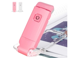 Luz de Livro Clip LAXISCREED Led Recarregável Usb Branco Quente