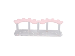 Suporte Para Pinças De Cílios Com 8 Buracos Rosa Plástico Espessado Para Salão De Beleza Extensão De Cílios