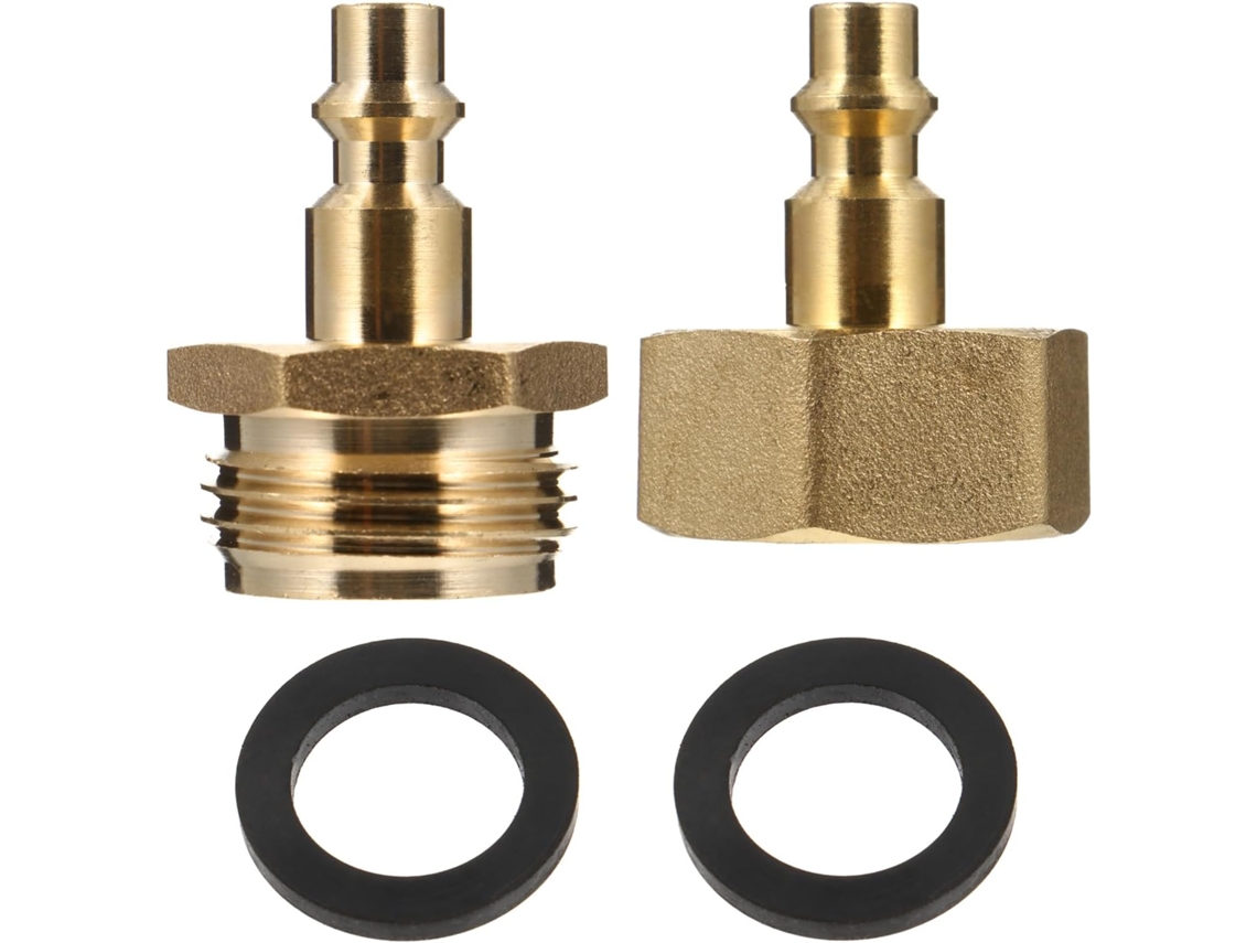 Conjunto De 2 Conectores Rápidos Expansíveis Para Mangueira,