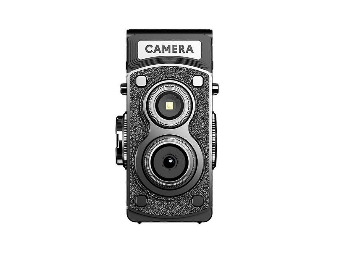 Máquina Fotográfica Digital Retrô Compacta Com Ecrã De 1,4 Polegadas E Sensor De 8 Mp
