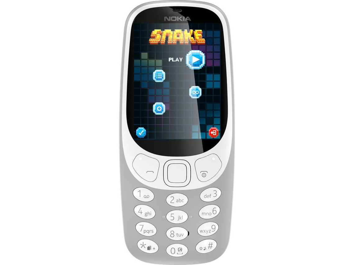 Telemóvel NOKIA 3310 (2.4'' - 2G - Prateado)