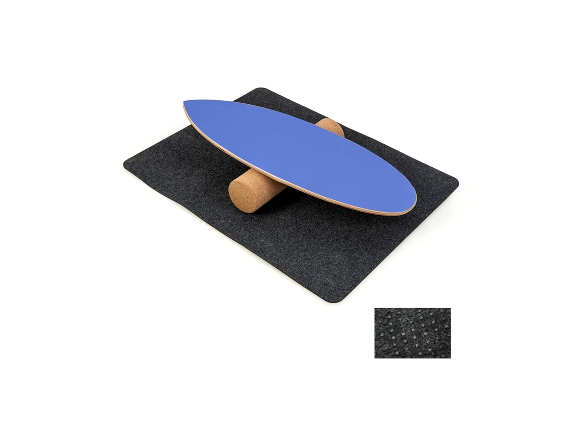 Conjunto Prancha Equilíbrio Madeira Rolo Cortiça Tapete Feltro NORTHIX