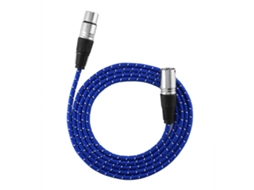 Cabo Extensão Áudio LAXISCREED Xlr 3 Pinos Nylon