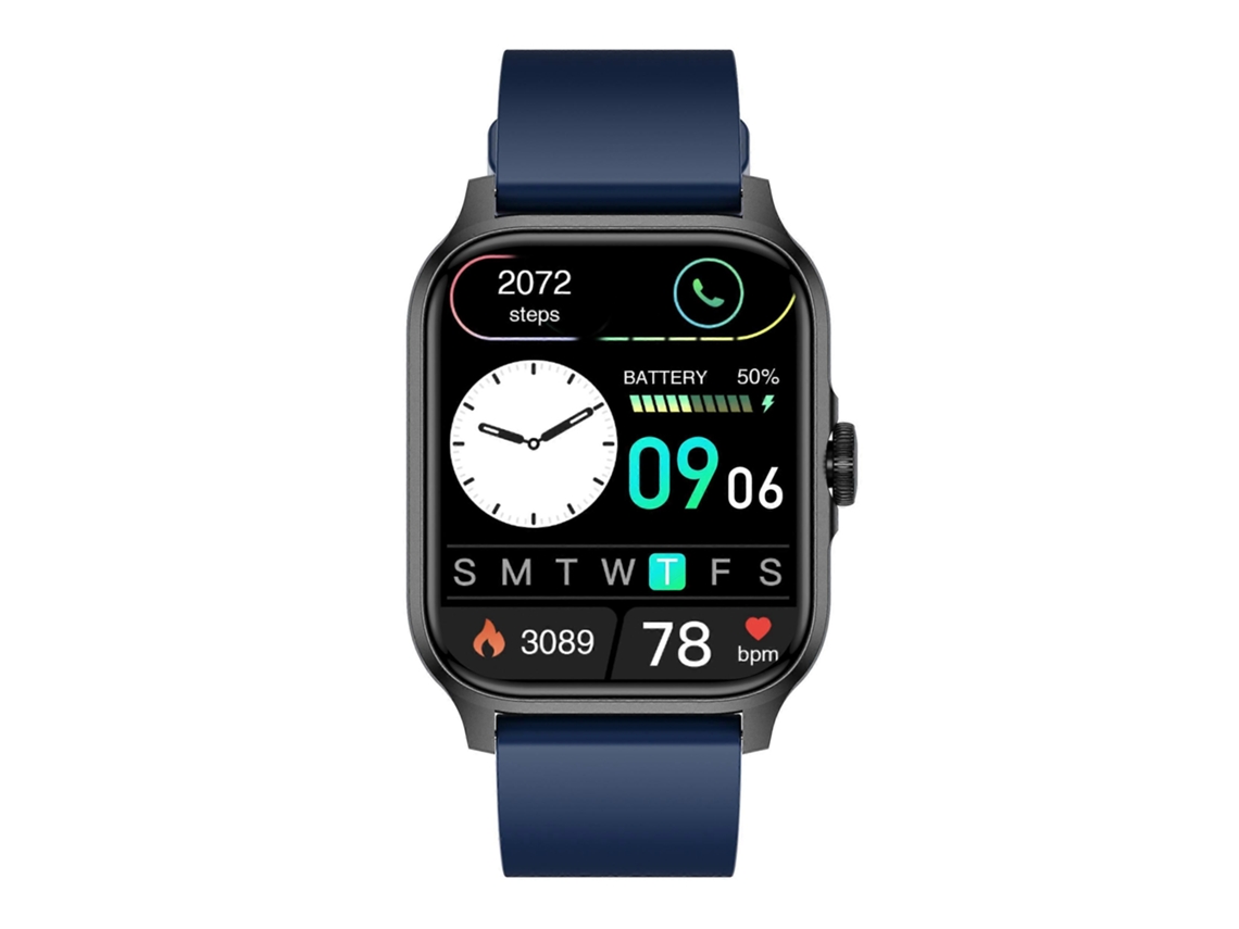 Inf Smartwatch Com Frequência Cardíaca, Pressão Arterial, Oxigênio No Sangue, Pedômetro