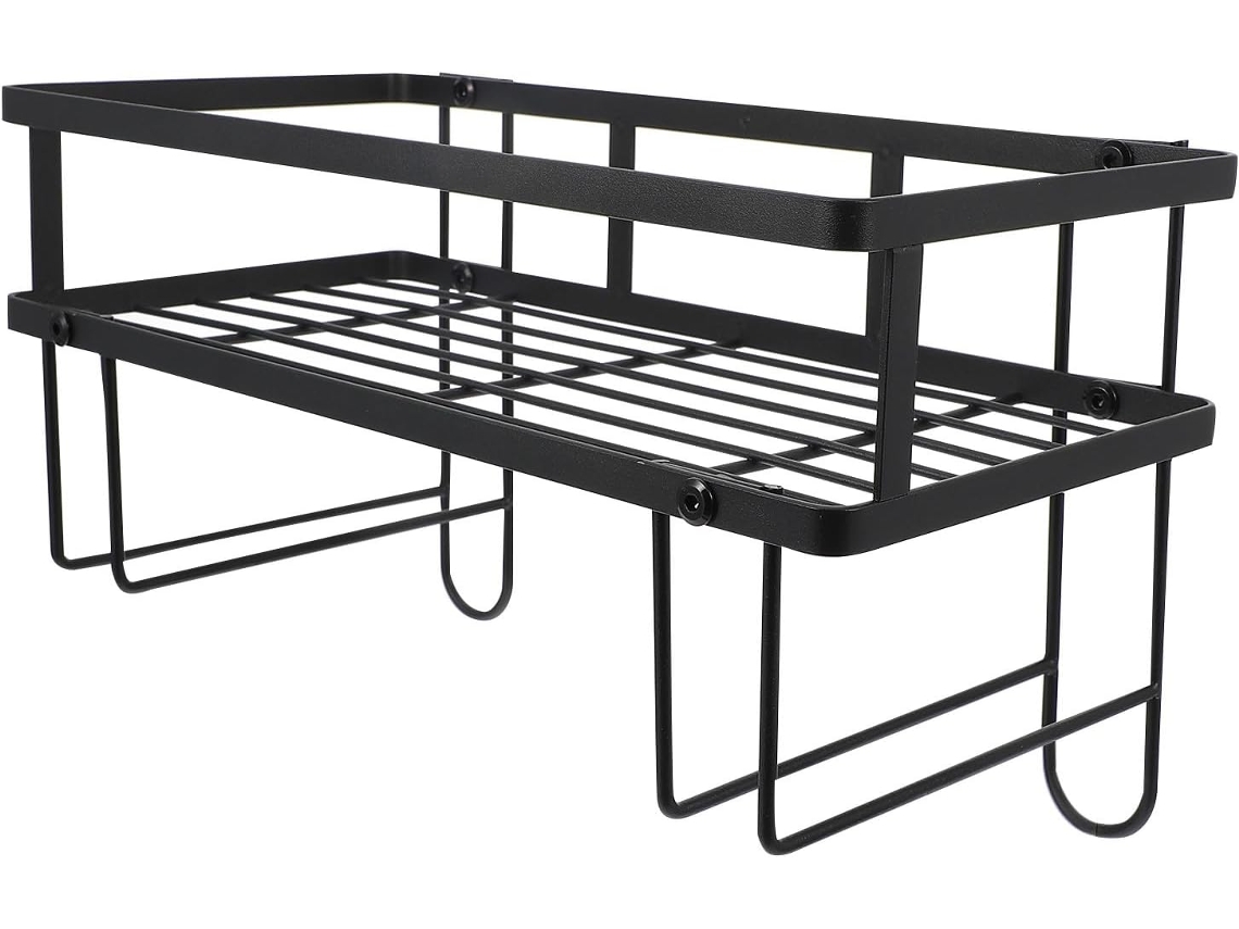 Prateleira De Armazenamento Para Vaso Sanitário Tehaux Camada Única, Feita De Aço Carbono Com Acabamento Antiferrugem