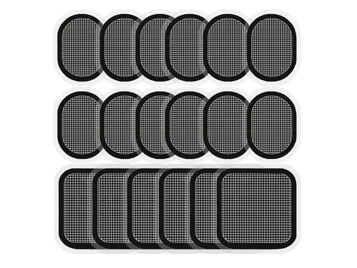 Estimulador Eletromuscular Ems, Equipado com Eletrodos Adesivos para Acupuntura e Folhas de Gel para Eletrodos. MDUG (6 Pares)