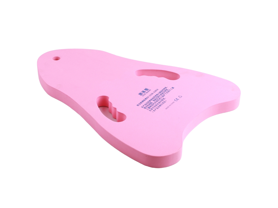 Placa de Nado Infantil Rosa Eva com Alça Segurança