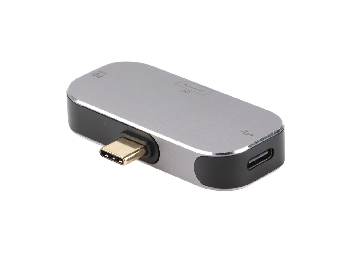 Docking Station (conector Macho Type-c Para Conector Fêmea Dp, Alimentação Pd100w)