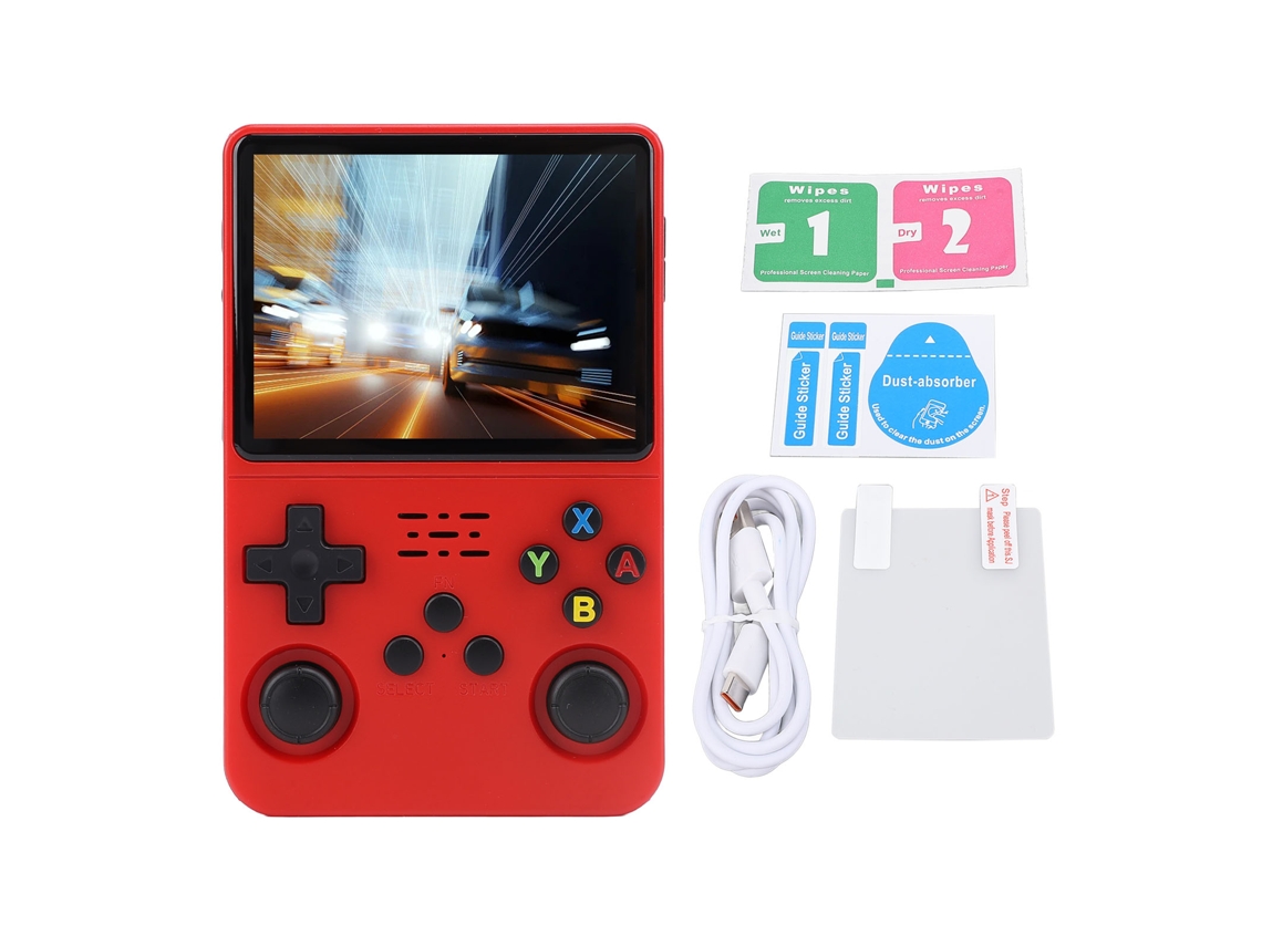 Console de Jogos Portátil EOOCOO (sistema Linux, Tela de 3.5 Polegadas)
