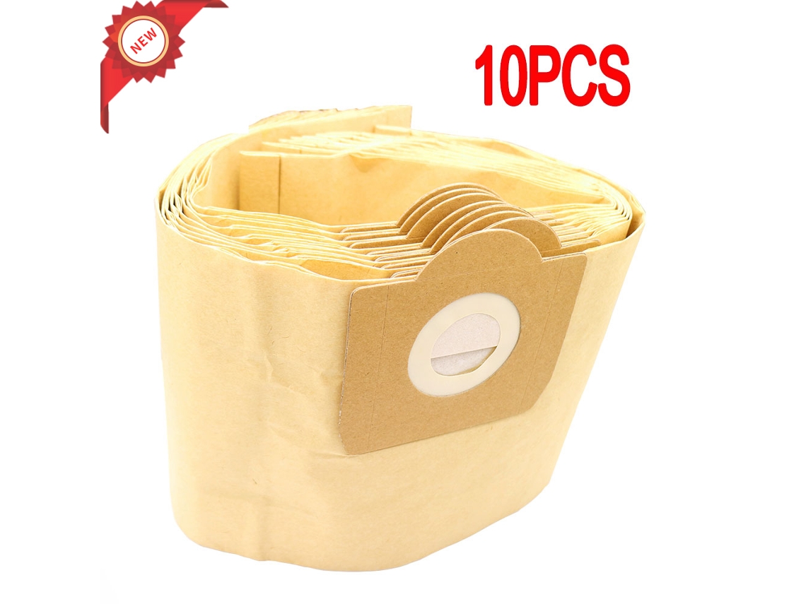 Sacos de pó filtro para karcher mv3 wd3 wd3200 wd3300 a2204 a2656 aspirador sacos papel para rowenta rb88 ru100 ru101