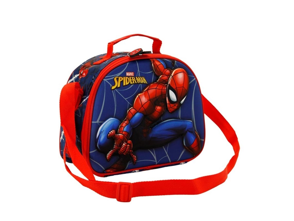 Porta Merenda Marvel Spiderman 3D - 25.5x20cm Per Bambini - Foto 8
