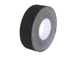 Laxiscreed Fita De Advertência Antiderrapante Em Pvc Preta, Ideal Para Prevenção De Escorregões
