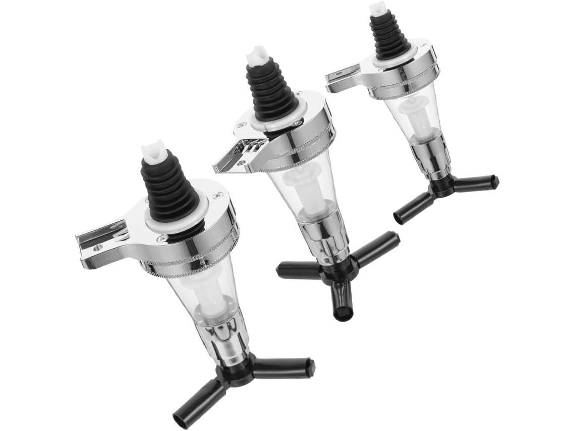 Dispensador De Parede Para Bebidas Alcoólicas, Conjunto 3 Unidades, Compatível Com Conhaque, Uísque,