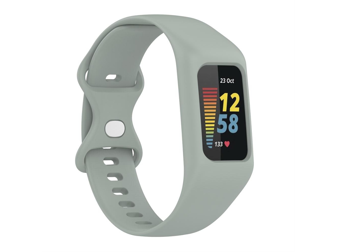 Cinto De Relógio Silicone Compatível Com Fitbit Charge5/4/3