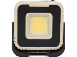 Luz De Trabalho Magnética, Material Abs, Cob Recarregável Com Bateria