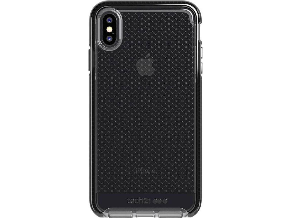 Capa iPhone XS Max TECH21 Evo Check Preto