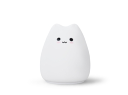 Luz Noturna Silicone Gatinho Bateria P Quarto Infantil ZYBLSSBB
