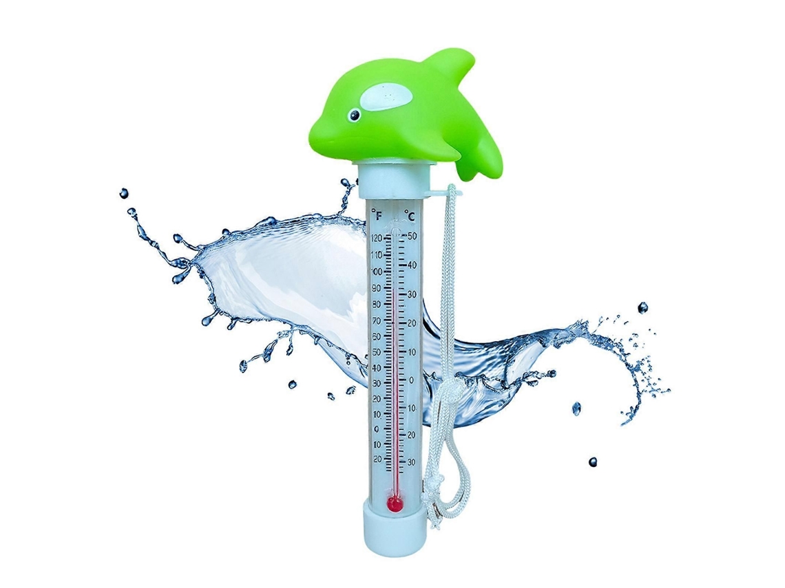 Termômetro Flutuante para Piscina, Testador de Temperatura Natação, Term Ômetro Banheira GOKOCO