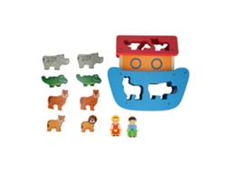 Mali brinquedos de Blocos de Madeira Animais para Classificação de Formas e Cores Educação Infantil 2+