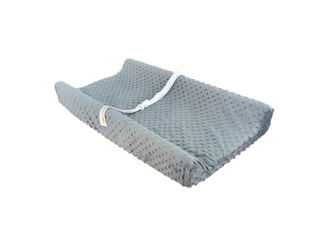 Capa Para Trocador De Fraldas, Ultraconfortável, Compatível Com Trocadores De 81/86 Cm X 40 Cm (cinza Escuro)