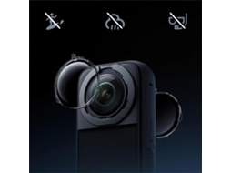 Tampas De Lente Removíveis Padrão Para Insta360 X3 - Acessórios-aquaforge