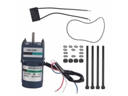 Motor de Engrenagem Micro 6W AC220V com Caixa de Velocidade Fixa