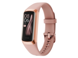 Pulseira Conectada Flame Edition 5.0 À Prova de Água Ip68 com Função Multi-Desportiva Rose Gold