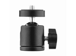 Cabeça De Bola Mini Giratória 360 Graus Com Parafuso De 1/4 Polegada Para Câmera Dslr Ildc, Tripé, Monopé E Suporte De Luz
