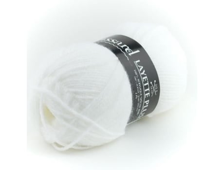 Fio Enxoval - Plassard - Bola de 200 Branco Especial Bebê - Acrílico - Fabricado na Romênia