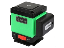 Laxiscreed Laser De Nível 3d Verde Com 12 Linhas E Suporte Giratório Para Azulejos