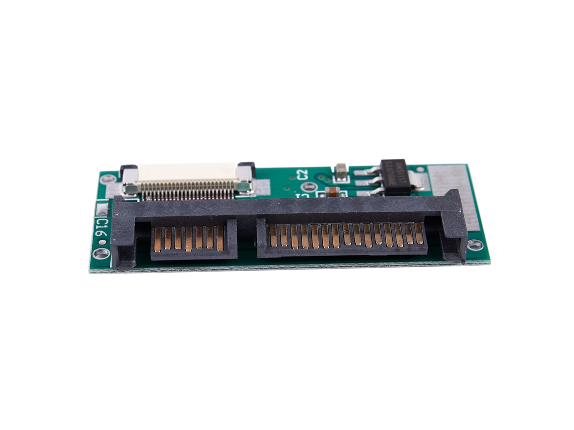 Adaptador Conversor Zif Ce, Ssd De 1,8 Polegadas Para Interface Sata De 7+15 Pinos, Com Cabo Ffc.