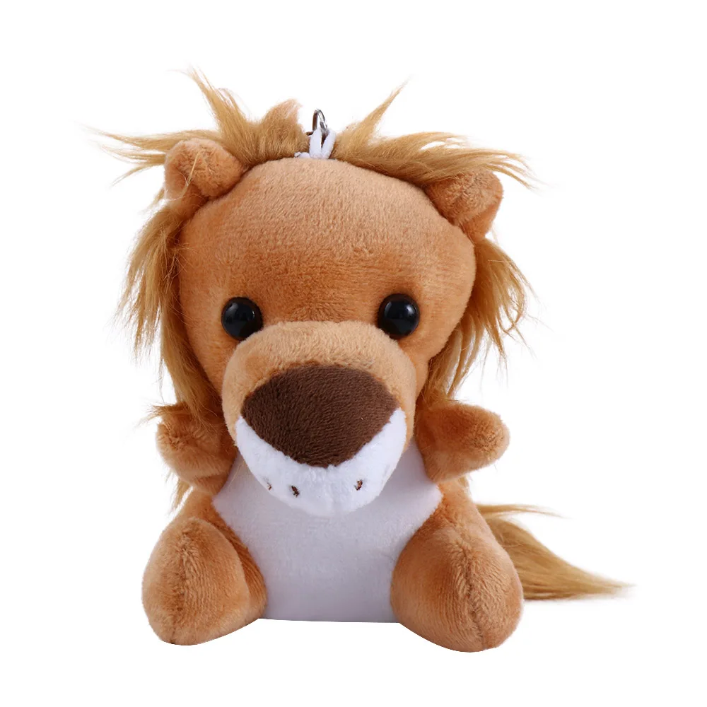 Chaveiro de Pelúcia da Série de Animais da Selva MDUG (leão, 10 Cm)