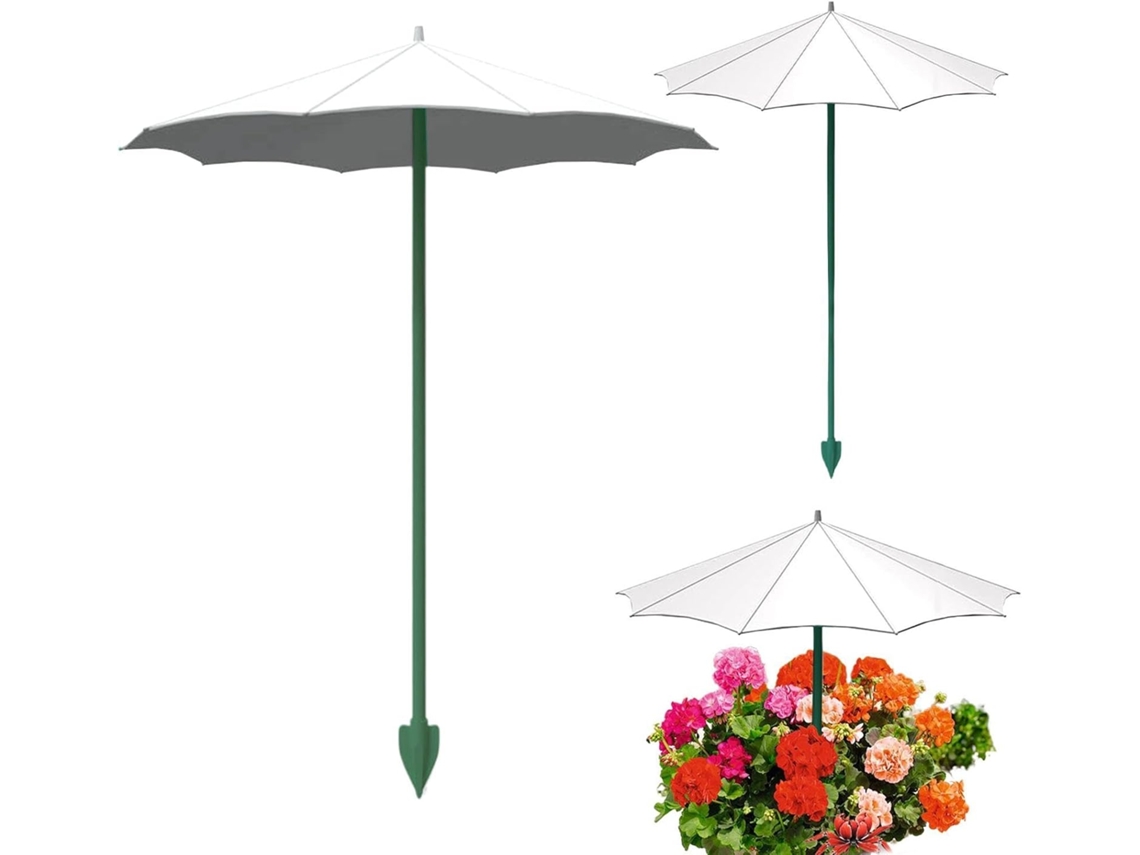Protetor de Plantas Conjunto Guarda Sol Jardim 26, 4 Cm com Proteção Uv, Sistema Cobertura CHABERLU