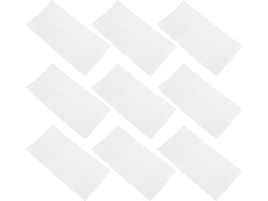 Capas protetoras para envio de itens eletrônicos valiosos, espuma branca, pacote com 100 unidades.