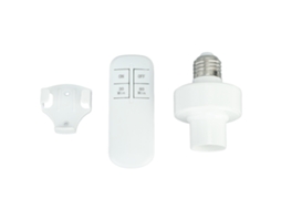 Tomada de Lâmpada Primerox com Controle Remoto Sem Fio para E27 220v