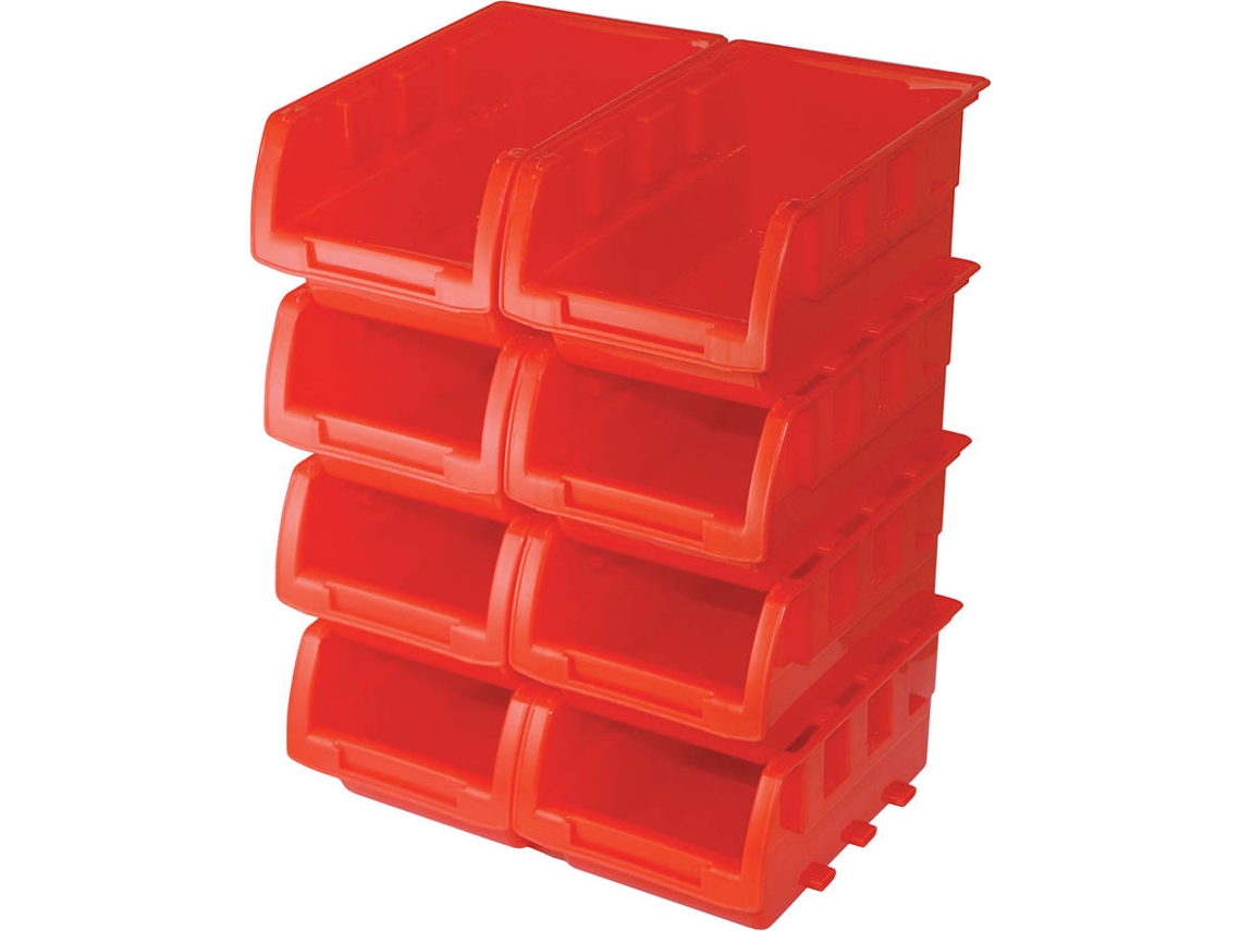 Conjunto de Caixa Empilháveis - 8 peças SILVERLINE 250968