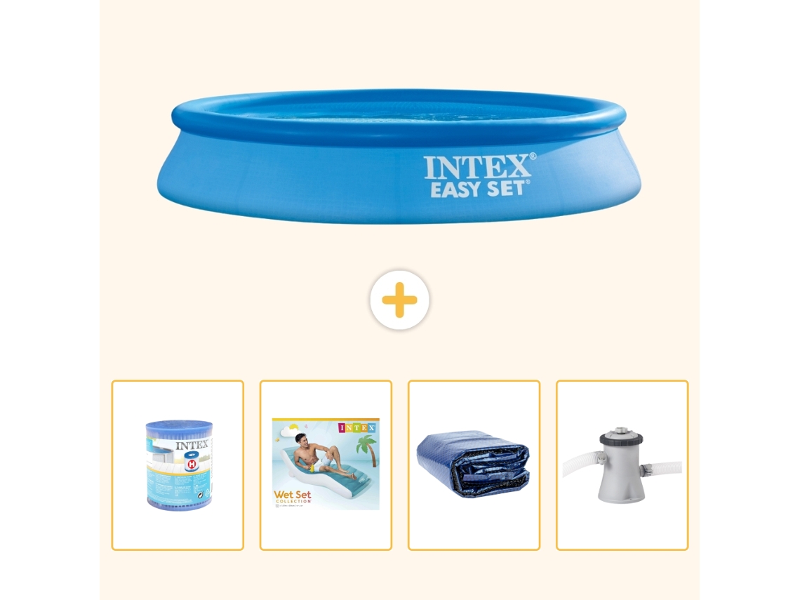 Intex Piscina Easy Set Redonda - 305x61 Cm - 5-peças S173