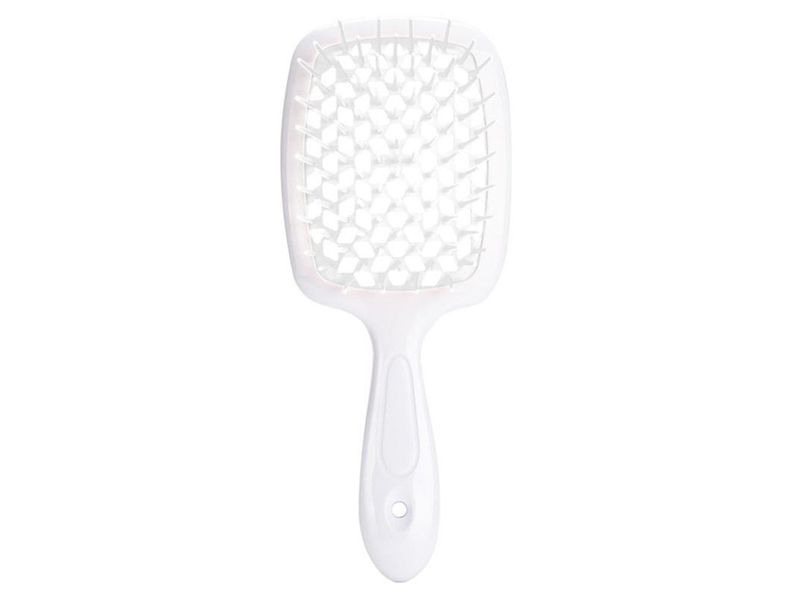 Pente Desembaraçador Lixera para Cabelo Crespo Unbrush com Design Oco e Dentes Ampla