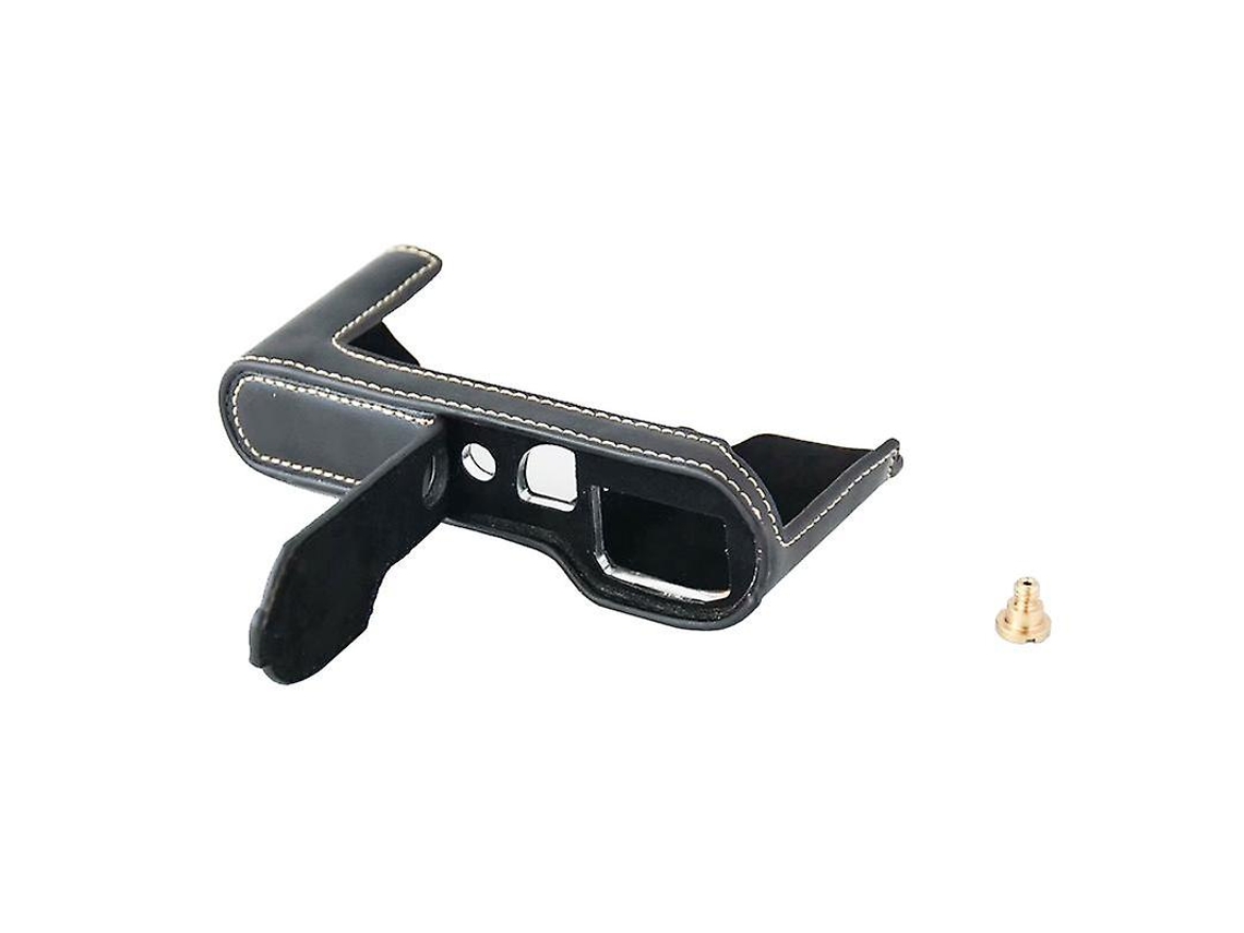 Estojo De Couro Pu Para Proteção De Câmera Com Abertura Para Bateria Para Leica T/typ701 Brilvibera