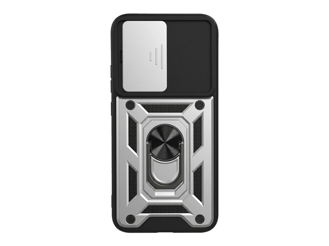 Capa Para Oppo A6 Pro Com Anel Suporte E Cobertura De Câmara Deslizante