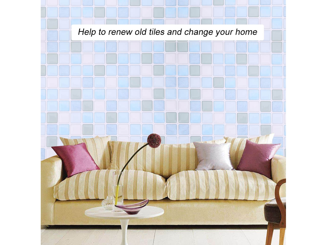 Adesivos De Parede Em Mosaico (decoração Estéreo 3d, Autoadesivo E Resistente À Água) Eoocoo