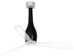 Ventoinha de Teto FARO BARCELONA Eterfan Preto (32 W - Diâmetro 128 cm)