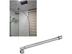 Barra Estabilizadora De Suporte Para Box Chuveiro Sem Moldura, Haste De Suporte Vidro Com Tubo 2, 5cm 1pol, Poste De