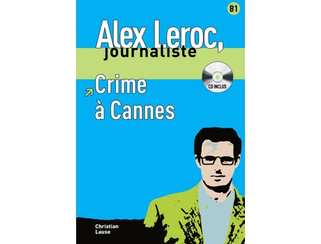 Livro Collection Alex Leroc - Crime Í  Cannes + Cd