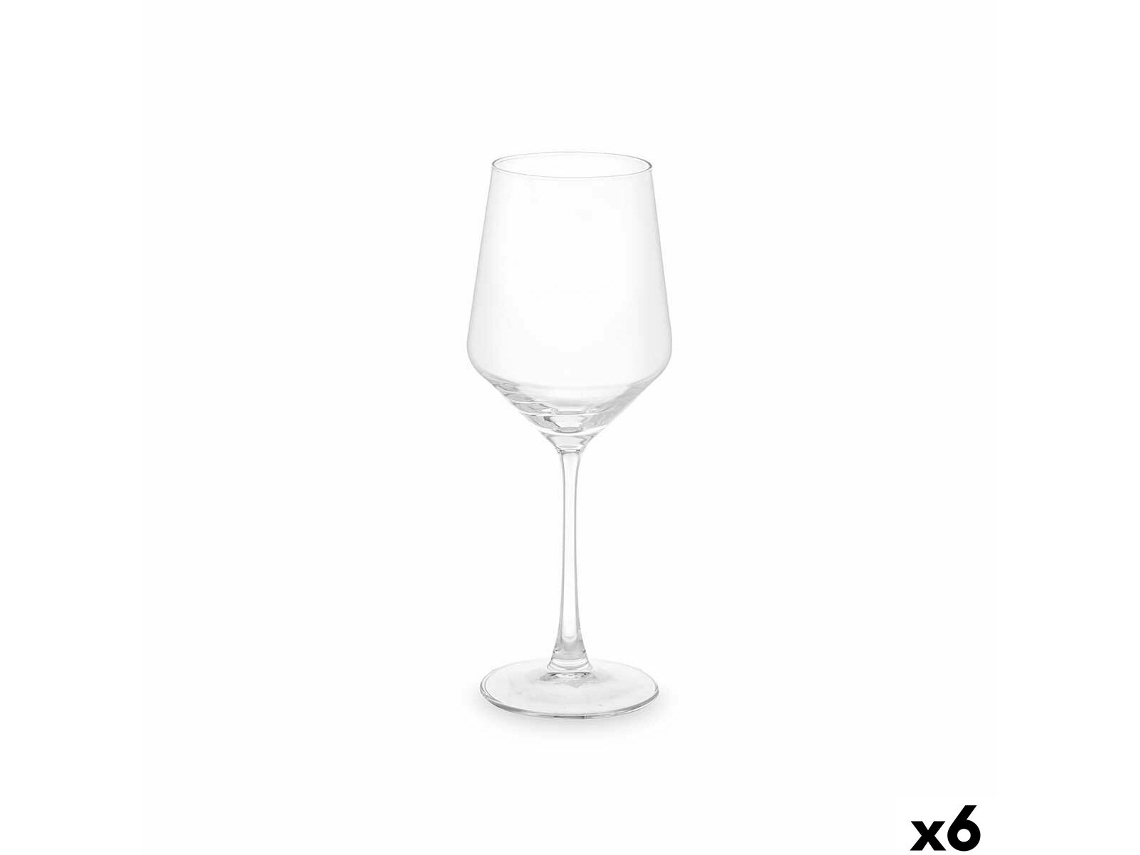 Taça para Vinho Vivalto Rej6345bhz6 (Vidro Transparente 450 Ml 6 Unidades)