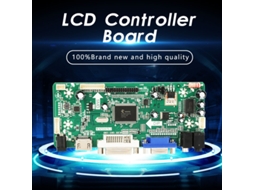 Kit Placa Controladora Lcd Hdmi Dvi Vga Áudio