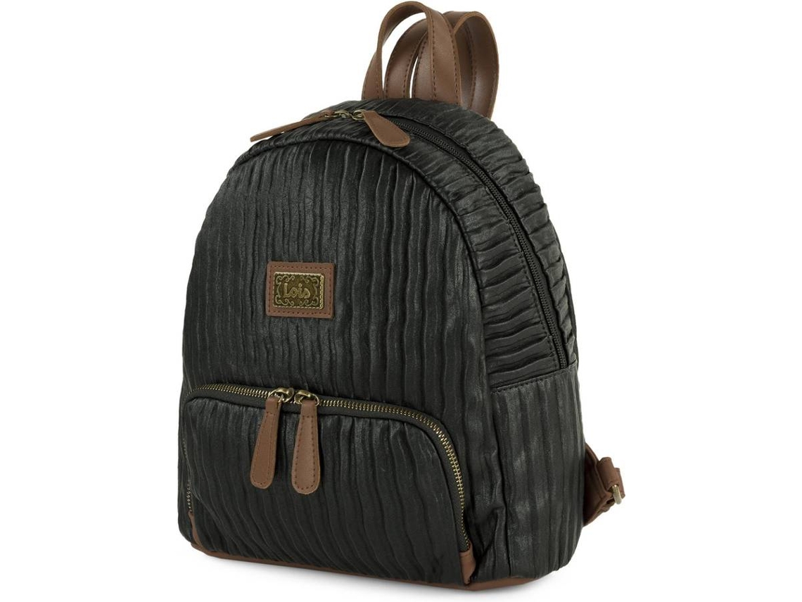 Mochila LOIS Preto (Poliéster - 28x26x10 cm)