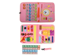 Mali brinquedo Sensorial Montessori Tabuleiro de Habilidades Básicas para Crianças Pré escolares